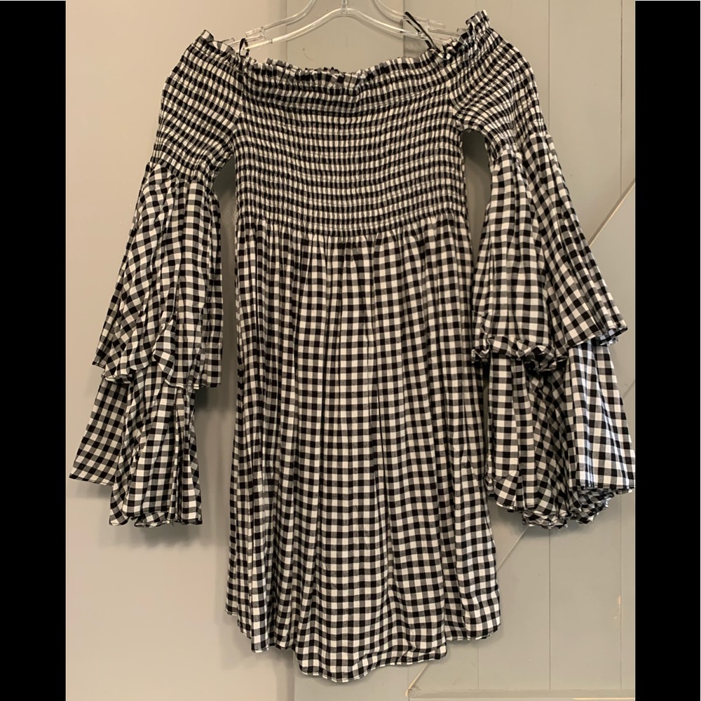 Off the shoulder dress